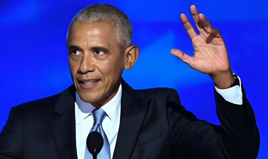 Ex-presidente Barack Obama discursa na Convenção Nacional do Partido Democrata em Chicago