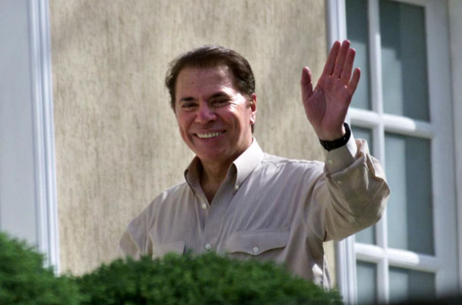 Silvio Santos, em 2001, quando escapou de um sequestro