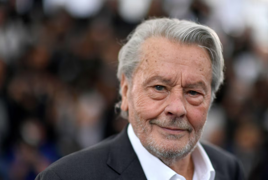 Alain Delon participou de mais de 90 produções cinematográficas.