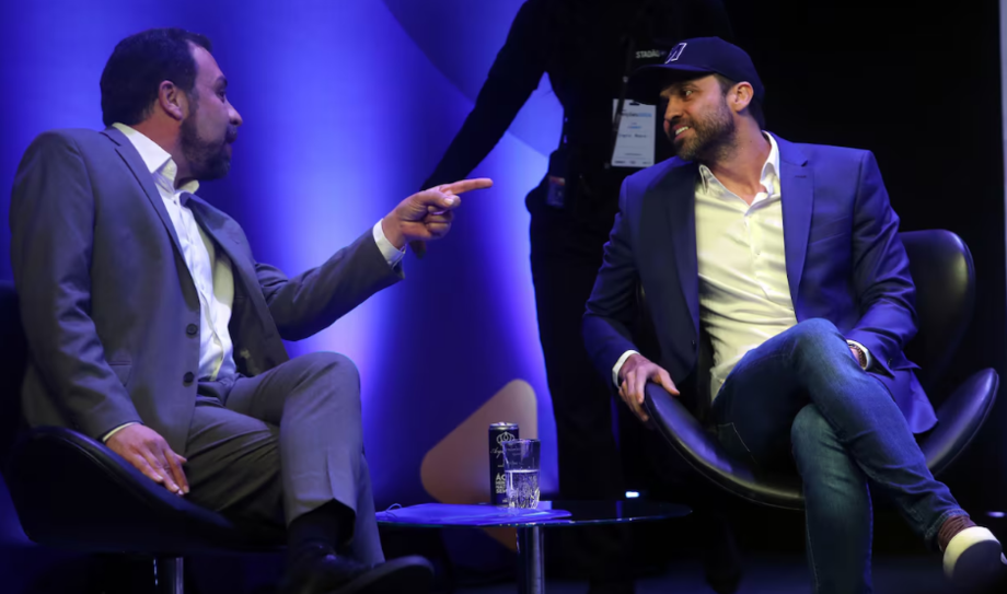 Pablo Marçal (PRTB) provoca Guilherme Boulos (PSOL) durante debate promovido pelo 'Estadão'