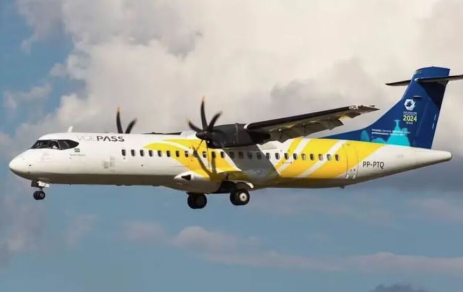 Aeronave ATR-72-500, turboélice bimotor