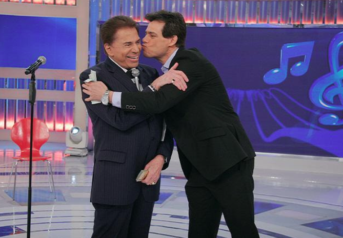 Silvio Santos e Celso Portiolli