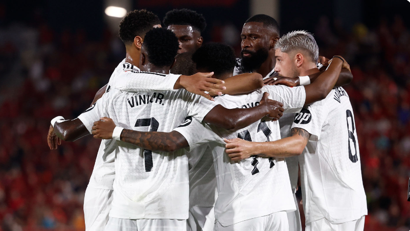 'Quarteto fantástico' só produz nos primeiros 45 minutos e Real fica no empate com o Mallorca