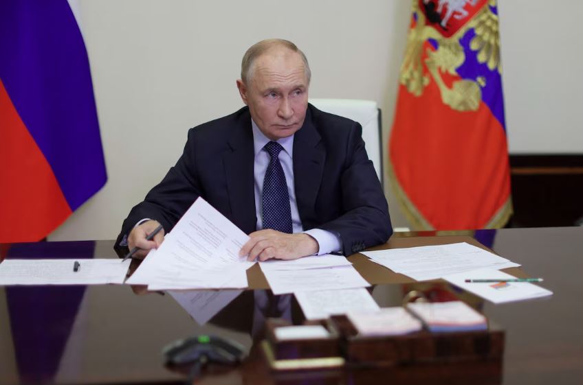O presidente russo, Vladimir Putin, prometeu 'expulsar' as forças ucranianas da Rússia