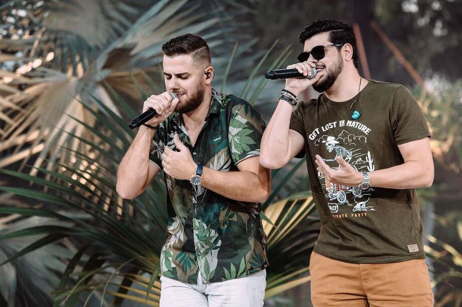Foto da dupla sertaneja Zé Neto e Cristiano