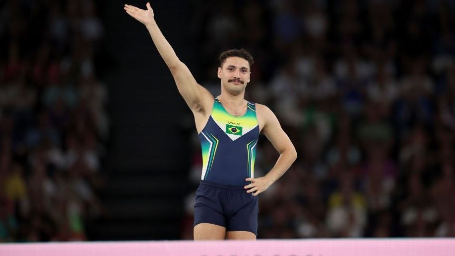 Rayan Dutra tira melhor nota do Brasil no trampolim, mas fica fora da final em Paris-2024