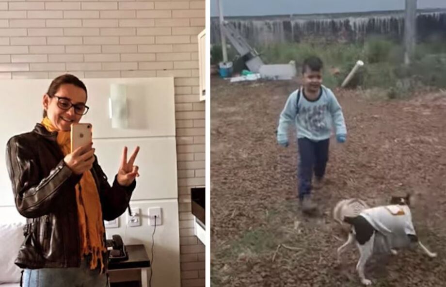 Gracinda Marina, Joslan Perez e a cachorrinha Luna, vítimas da queda do voo 2283 nesta sexta-feira, 9