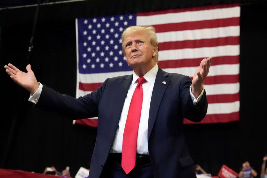 Candidato à presidência, Donald Trump