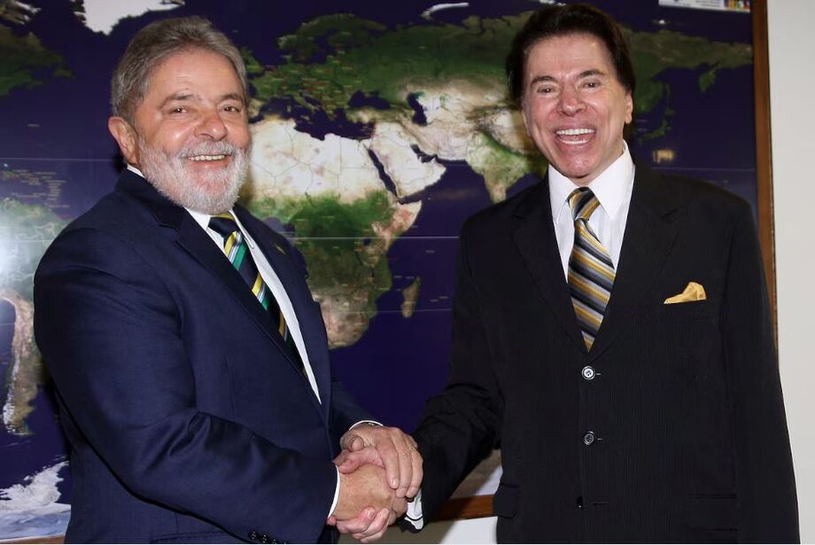 Lula e Silvio Santos
