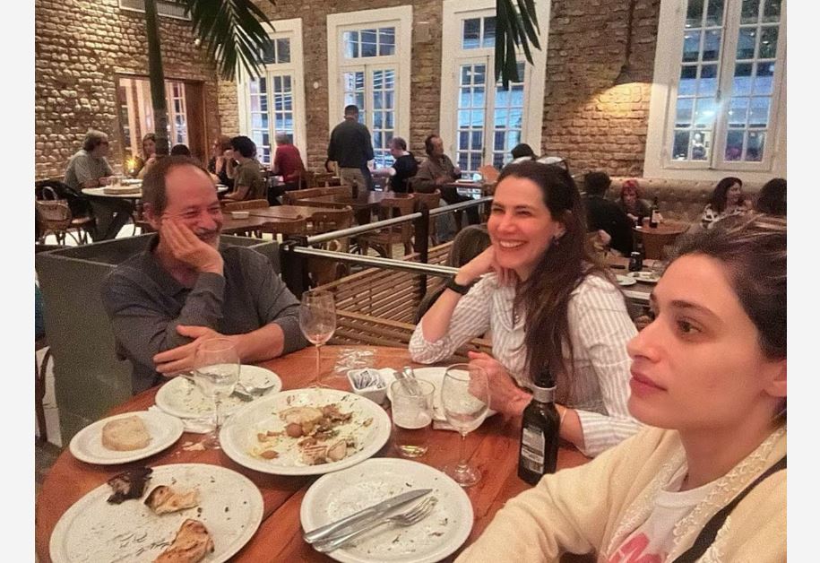 Luisa Arraes compartilhou o momento descontraído em sua conta no Instagram