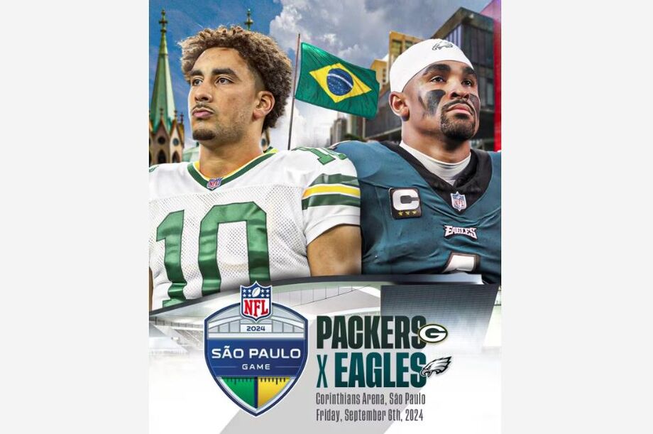 NFL em São Paulo: confronto ocorre na próxima sexta-feira, dia 6 de setembro, na Neo Química Arena