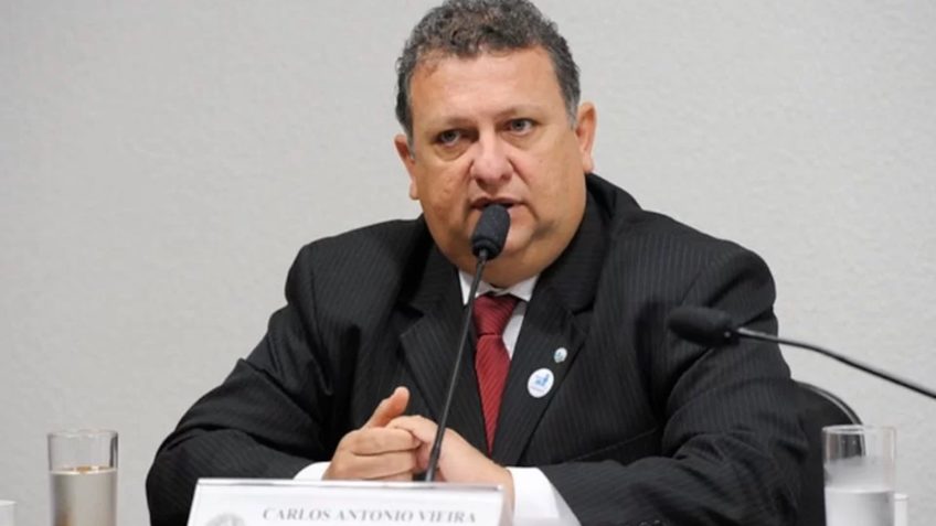 O presidente da Caixa, Carlos Vieira