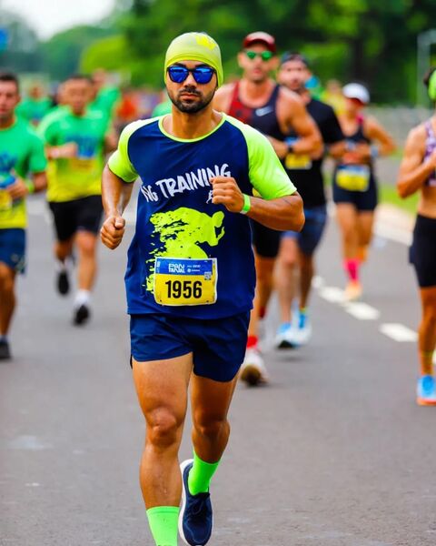 Leandro passou de sedentário a corredor dedicado, usando a corrida para transformar sua saúde física e mental.