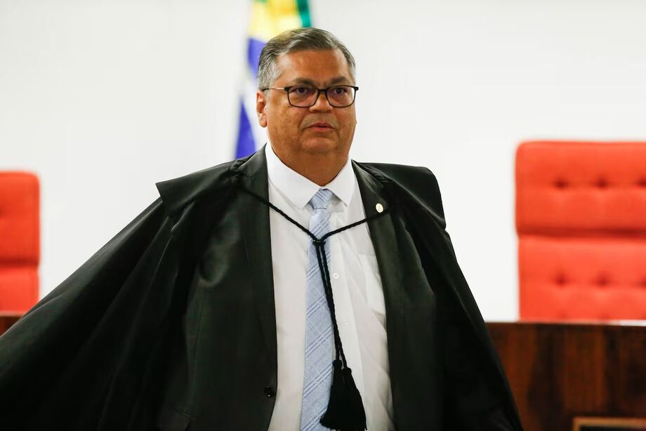 O ministro do Supremo Tribunal Federal (STF) Flávio Dino durante audiência de conciliação sobre o orçamento secreto