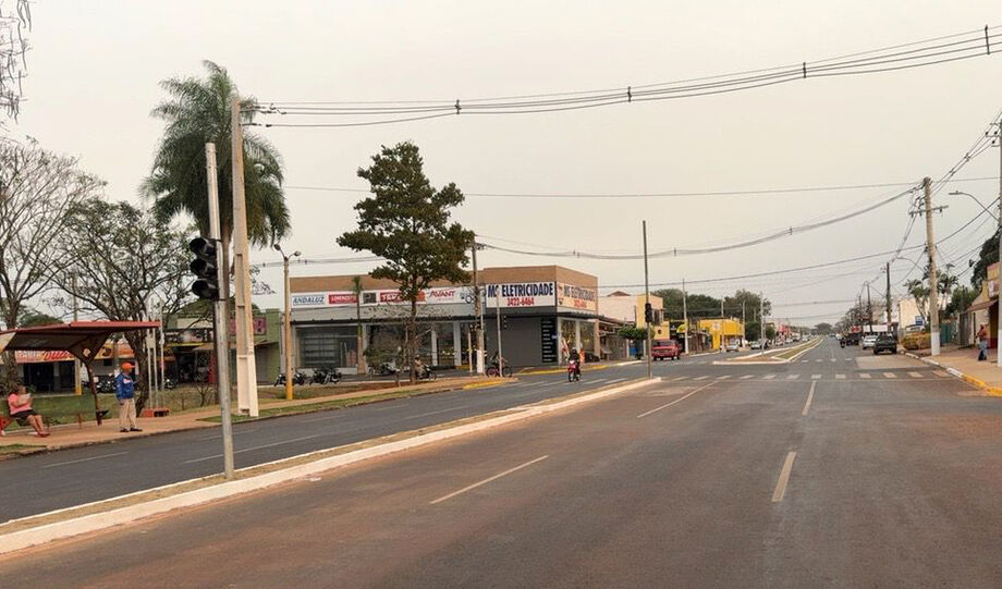 Av. Jose Roberto Texeira em Dourados