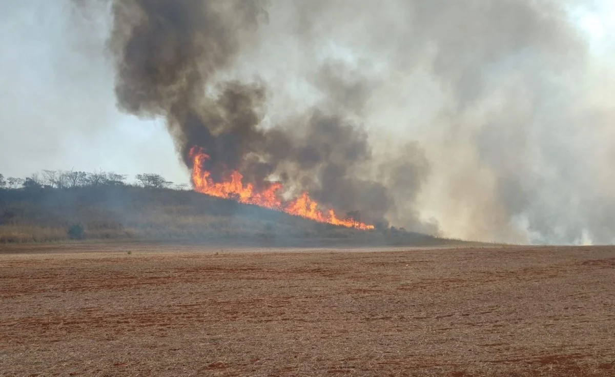 Foco de incêndio em São Paulo