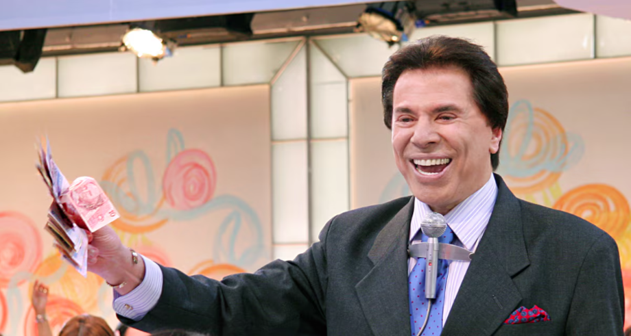O apresentador Silvio Santos