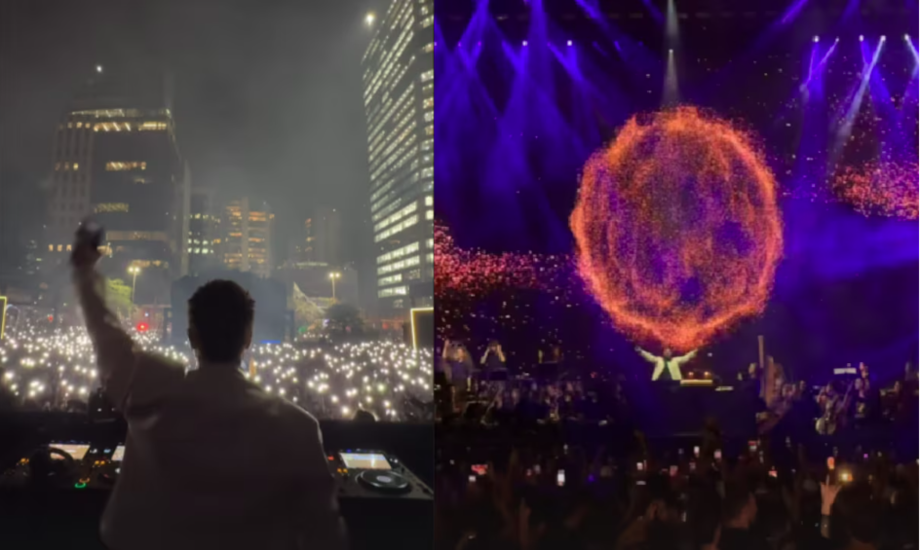 A previa gratuita do Tomorrowland teve DJ Zerb, The Symphony of Unity e Alok.