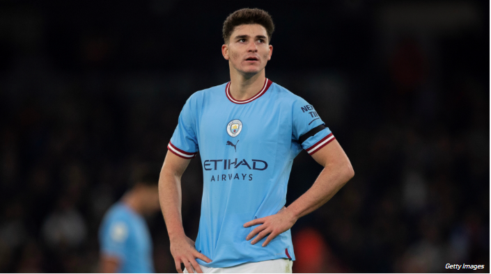 Julián Álvarez deixa o Manchester City e assina com o Atlético de Madrid até 2030