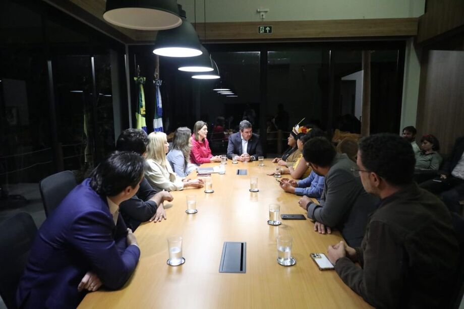 Reunião sobre as comunidades indígenas ocorreu no Gabinete do Receptivo