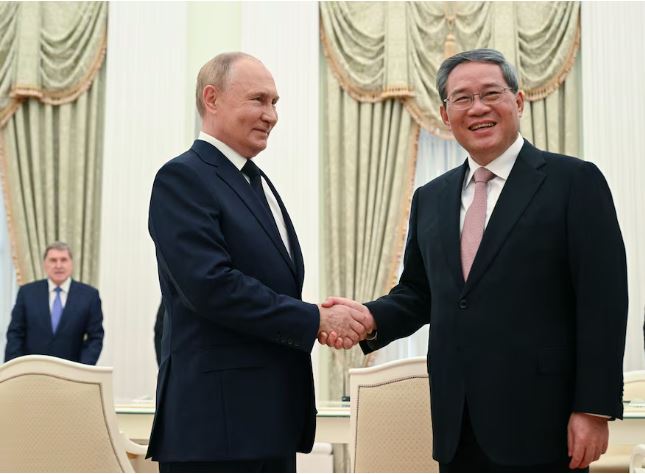Rússia: Putin e premiê chinês reforçam votos de cooperação entre os países