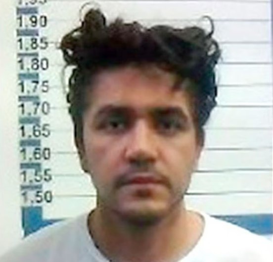 Fernando Sastre de Andrade Filho em foto ao ser integrado ao sistema prisional paulista