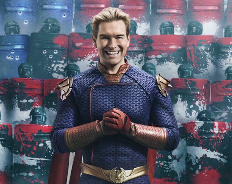 Anthony Starr em imagem promocional da quarta temporada de 'The Boys'