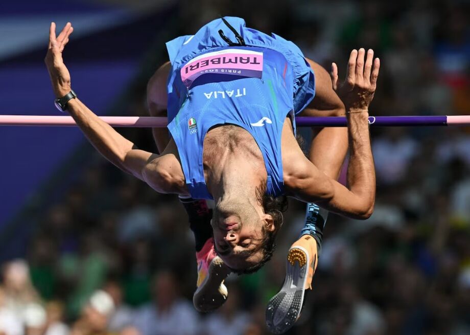 Gianmarco Tamberi está na final do salto em altra