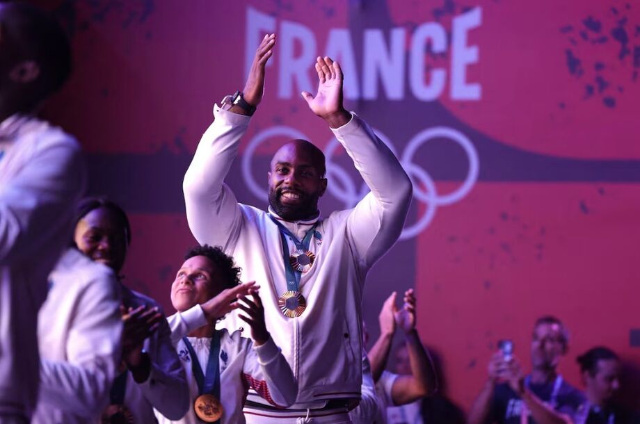 Teddy Riner é o principal nome da delegação francesa em Paris