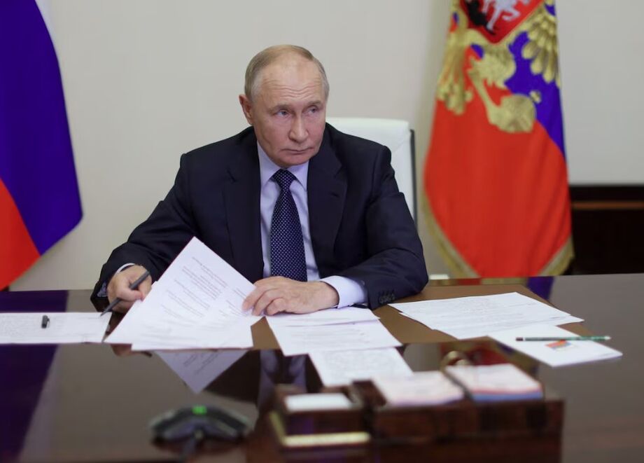 O presidente russo, Vladimir Putin, prometeu 'expulsar' as forças ucranianas da Rússia