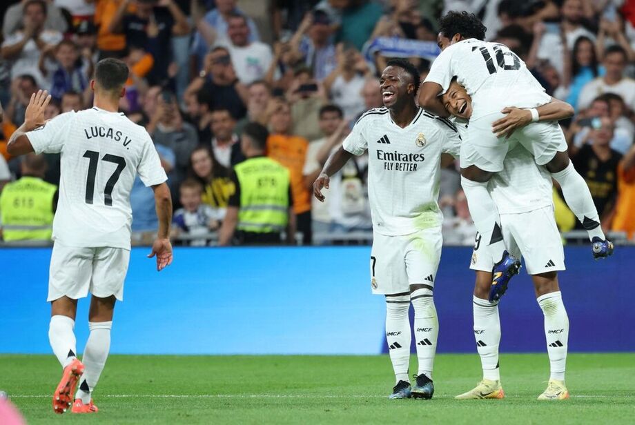 Vinícius Júnior sai do banco e comanda a virada do Real Madrid sobre o Espanyol