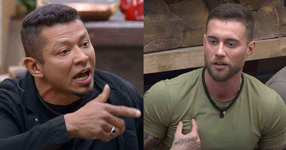 Gilsão e Yuri Bonotto protagonizaram a primeira briga de 'A Fazenda 16'.
