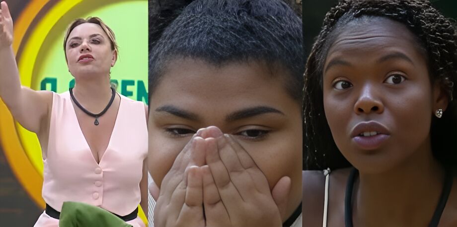 Flor, Flora e Suelen protagonizaram uma briga no último domingo.