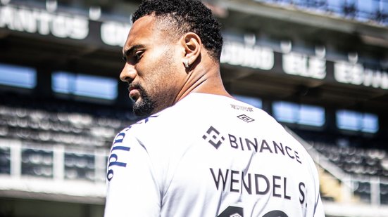 Wendel celebra adaptação no Santos e espera contribuir diante do Brusque por volta das vitórias