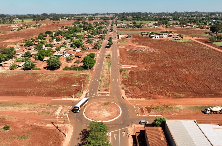 Avenida Mário Carrato agora conta com 16.180,01 m² de pavimentação asfáltica