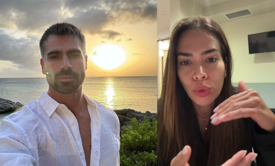 Adriana Sant'Anna pede orações para Rodrigão durante cirurgia.