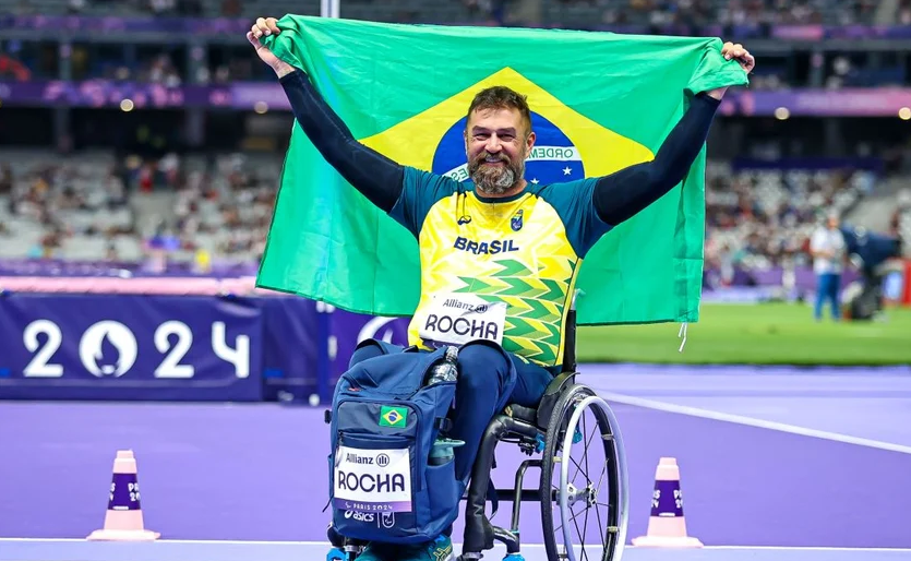 Brasil ganha 9 medalhas, mas cai para o sexto lugar na classificação da Paralimpíada
