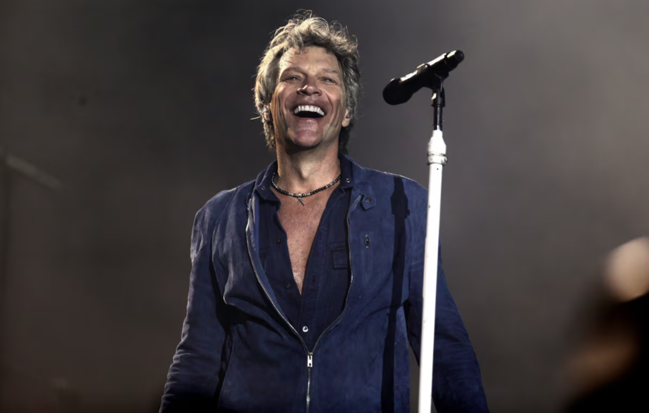 Apresentação do grupo Bon Jovi no Rock In Rio 2017.