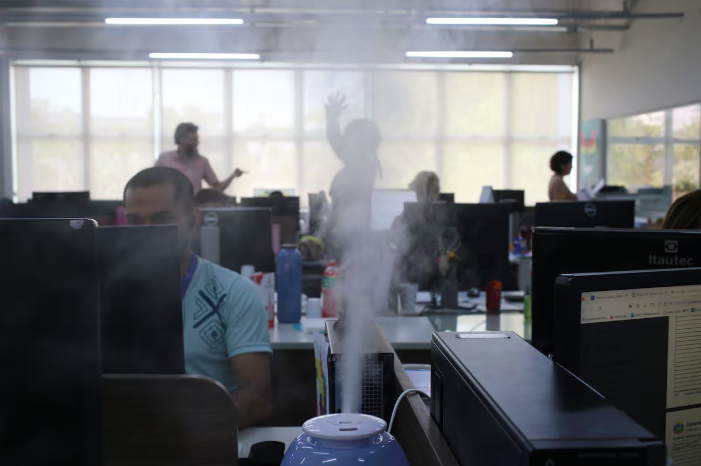 Umidificadores são importantes para ajudar a melhorar a qualidade do ar em um ambiente fechado