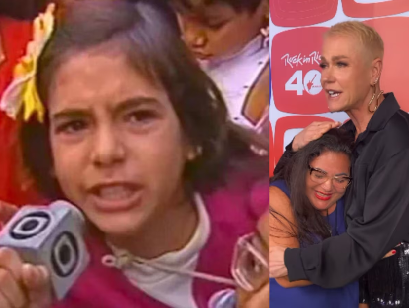 Fã encontra Xuxa no Rock in Rio após meme de série das Paquitas viralizar nas redes sociais