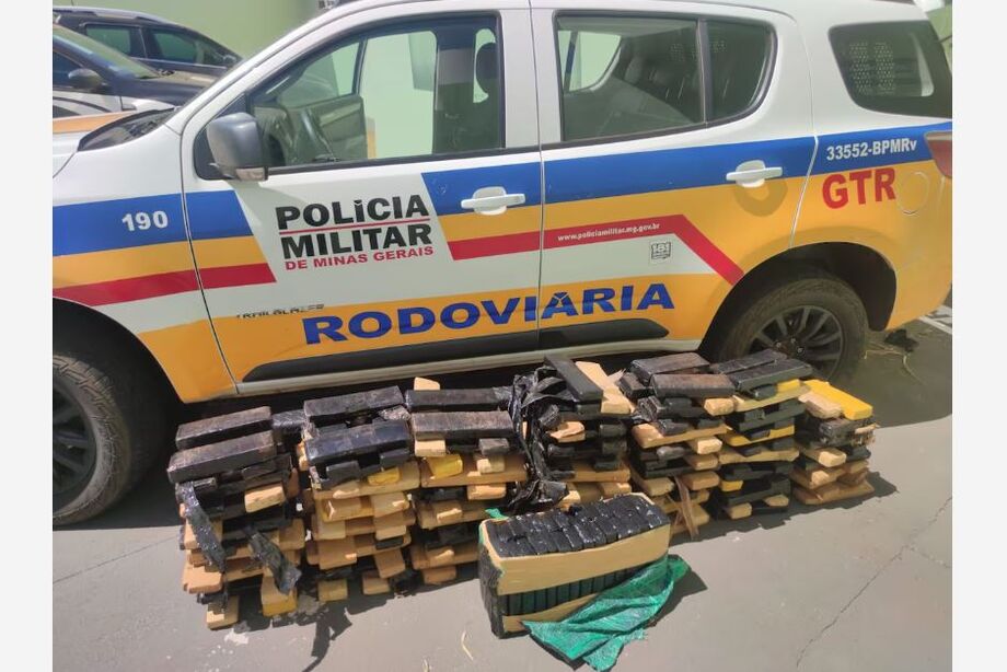 Apreensão de 205 quilos de maconha no Triângulo Mineiro