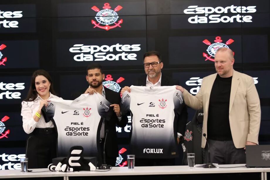 Corinthians fechou patrocínio máster com a Esportes da Sorte em julho