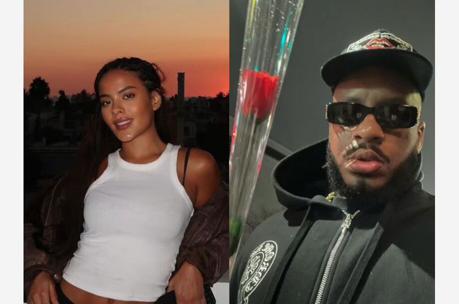 A atriz Bella Campos estaria em um relacionamento com o rapper BK'