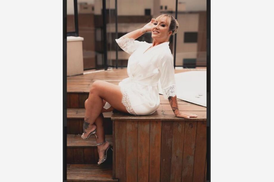 Vivi Fernandez se casou dias antes de entrar no Paiol de A Fazenda