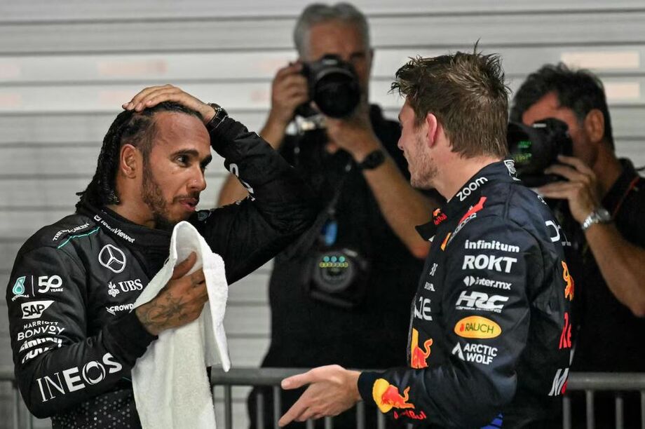 Lewis Hamilton sai em defesa de Max Verstappen