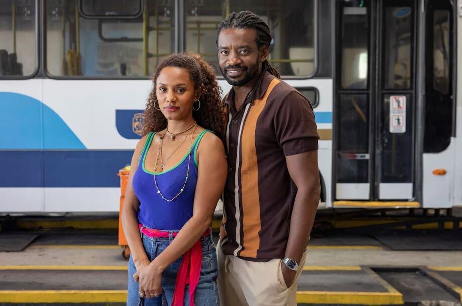 Jéssica Ellen (Madá) e Fabricio Boliveira (Jão) em 'Volta Por Cima'