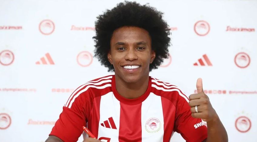 Willian, ex-Corinthians, acerta com o grego Olympiacos após deixar o Fulham