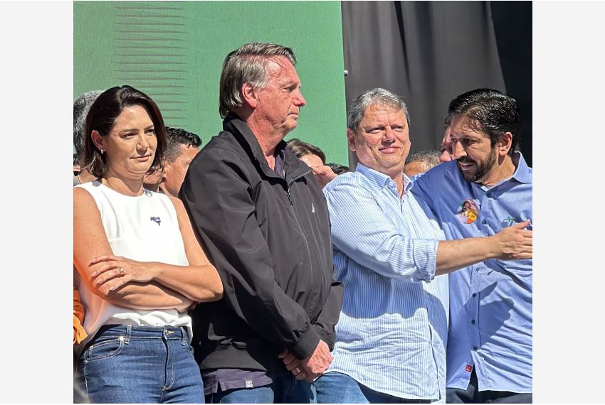 Tarcísio garante entrada de Bolsonaro na campanha de Nunes