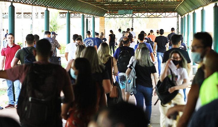 Ao todo, são 1.356 candidatos estão aptos a participar do certame