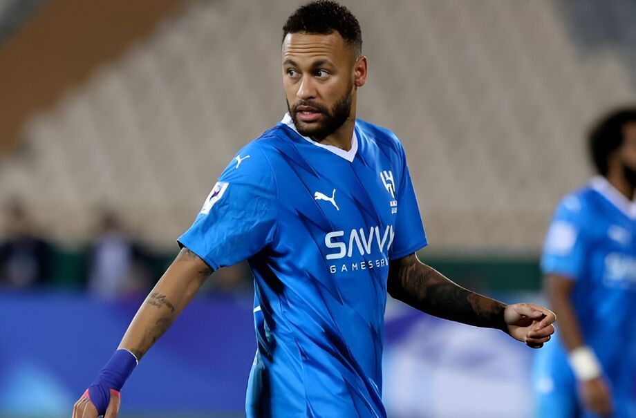Neymar não entra em campo em uma partida oficial desde 2023